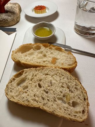 pan aceite mantequilla