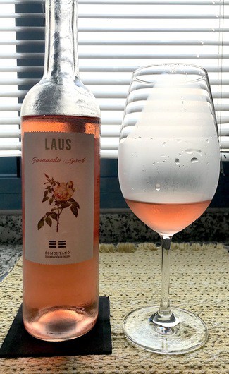 Laus rosado. syrah - garnacha tinta 2022
