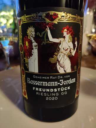 Bassermann - Jordan Freundstück Riesling GG 2020