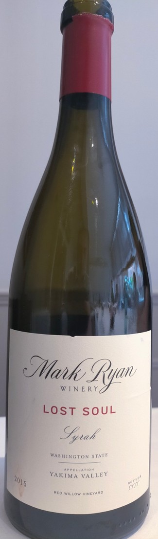 Lost Soul Syrah 2016