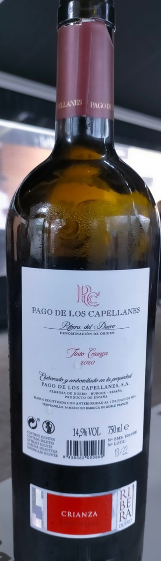Pago de los Capellanes Crianza 2020