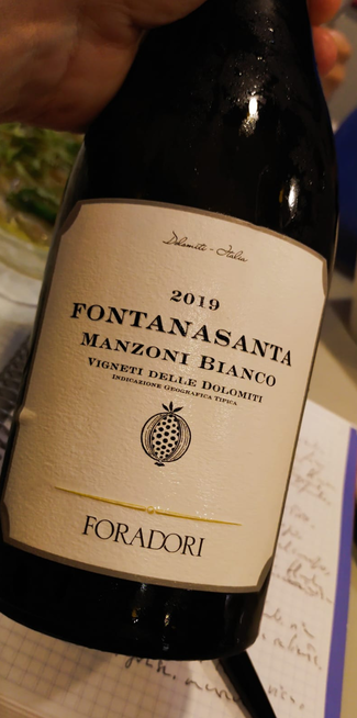 Fontanasanta Manzoni Bianco 2019