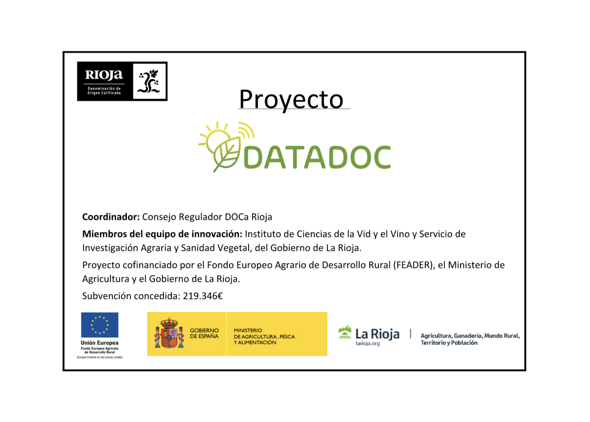 La viticultura del futuro avanza en Rioja con DATADOC