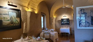 Vista de la sala desde nuestra mesa