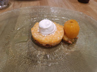 Pastisset de melocotón con vainilla