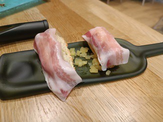 Ffocaccia con papada ibérica