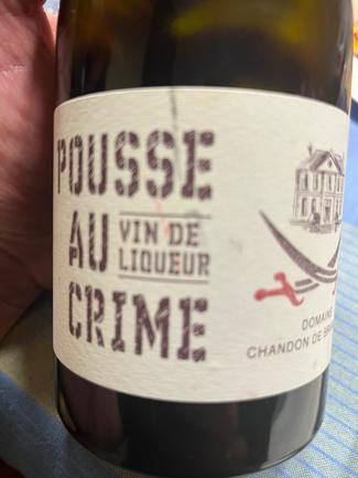Pousse au Crimen Vino de liqueur