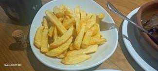 Patatas fritas caseras