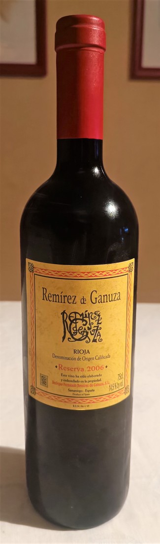 Remírez de Ganuza Reserva 2006