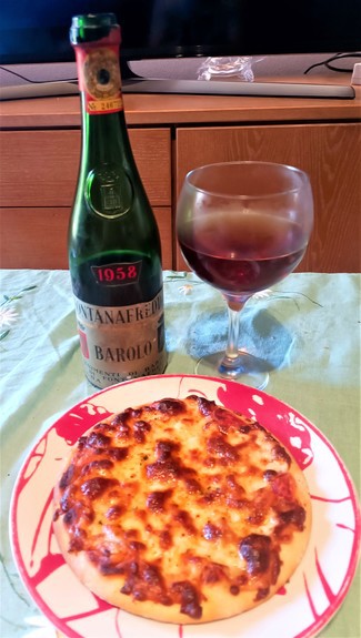 Con la minipizza a los cuatro quesos