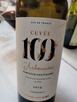 Cuvée 100 Les Arbousiers 2019