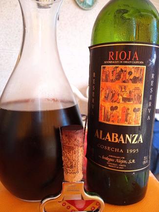 Alabanza Reserva Cosecha 1995, DO Ca Rioja