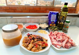 Los preparativos del arroz