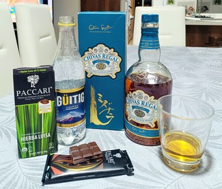 Con un chocolate Pacari 60% de hierba luisa