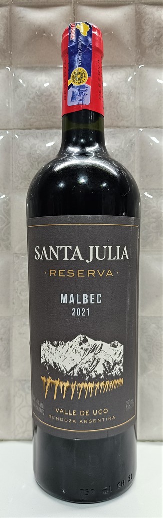 Santa Julia reserva Malbec 2021