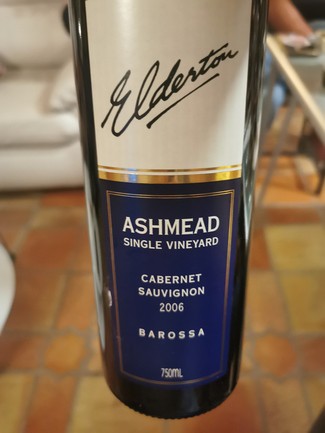 Elderton Ashmead Cabernet Sauvignon 2006