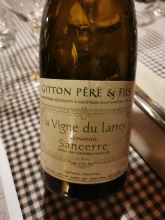 Gitton "La vigne du Larrey" Sancerre 2017