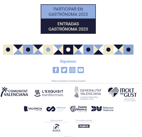 Esto y mucho más vas a poder disfrutar en Gastrónoma 2023