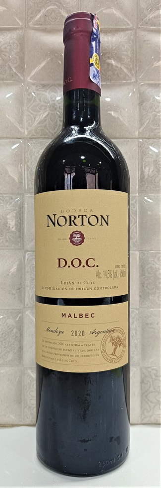 Norton D.O.C. Malbec 2020
