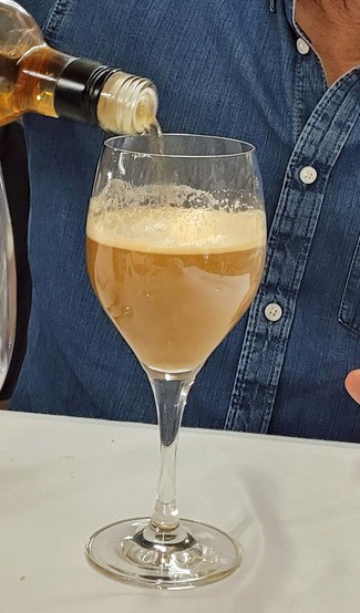 Café Irlandes de payés (hecho con helado de bizcocho)