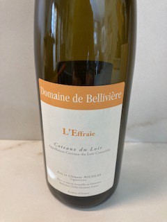 Domaine de Bellivière L Effraie 2020