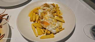 Patatas y huevos