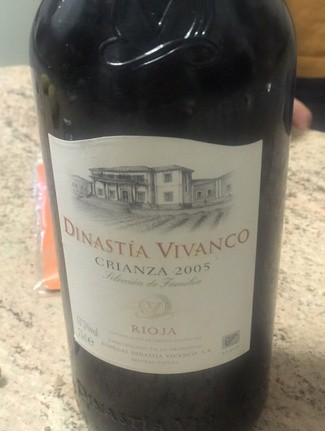 Dinastía Vivanco Crianza 2005