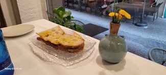 Pan de cristal con AOVE