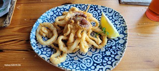 Calamares salvajes fritos a la andaluza