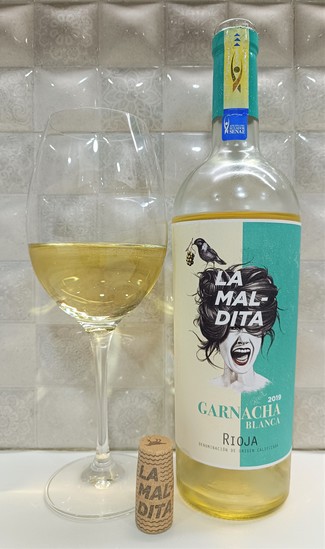 Deliciosa garnachita blanca riojana
