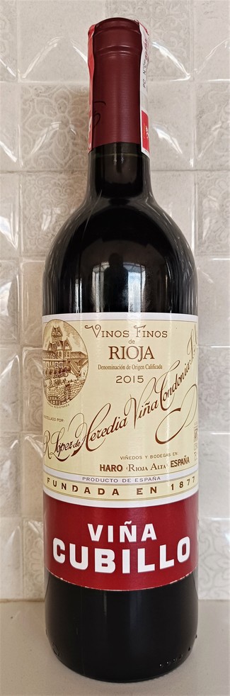 Viña Cubillo 2015