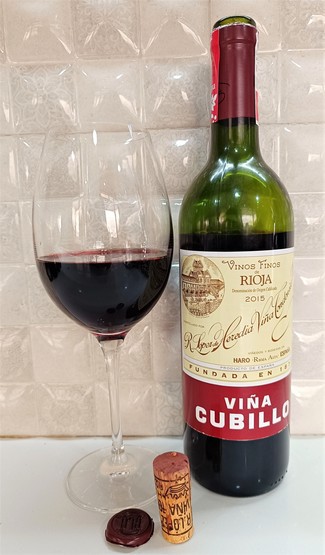 Increíble "crianza" riojano
