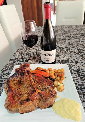 Con el Porterhouse steak de 1 Kg al romero.
