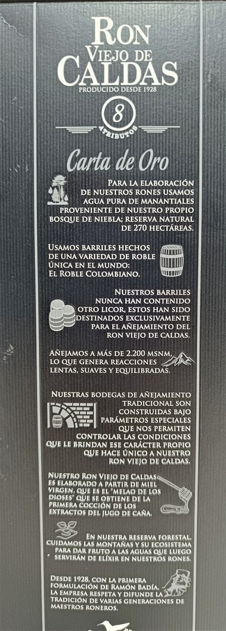 Leyenda de la caja 1