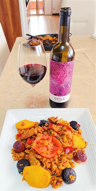 Con el arroz al horno