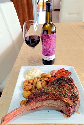 Con el Cowboy steak de 850 grs
