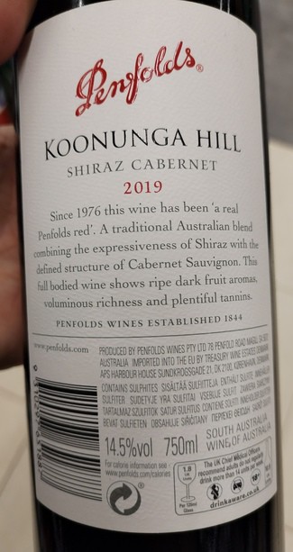 Koonunga Hill Shiraz Cabernet 2019