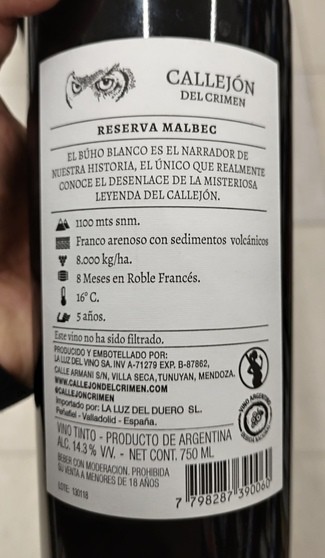 Callejón del Crimen 2018