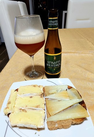 Con las tostas de queso