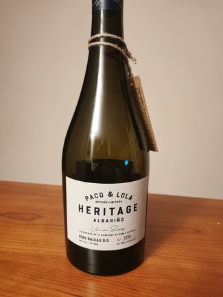 Paco & Lola Heritage Albariño 2018