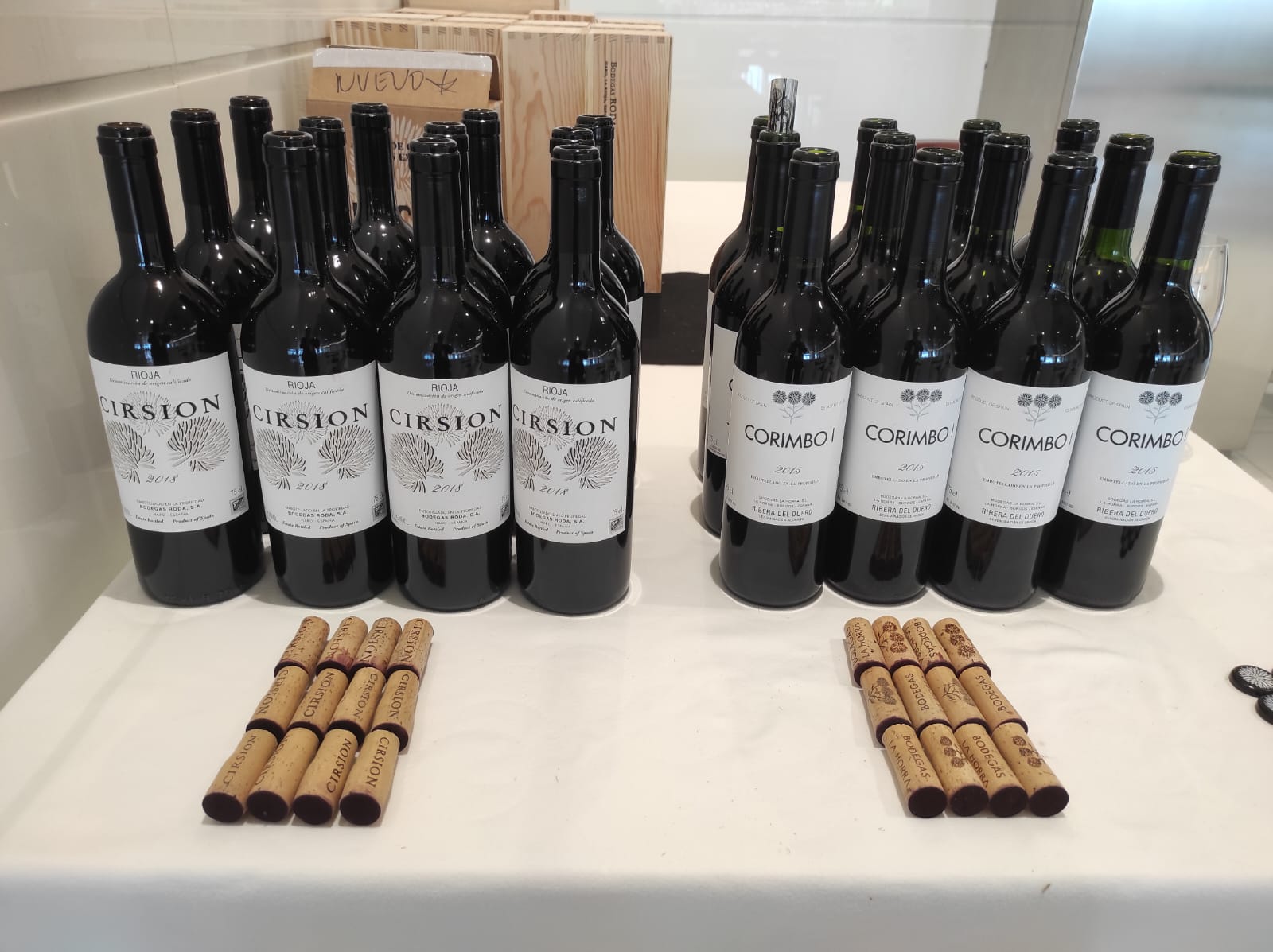 Cata histórica de Bodegas Roda. Ribera y Rioja, los dos grandes paisajes del Tempranillo