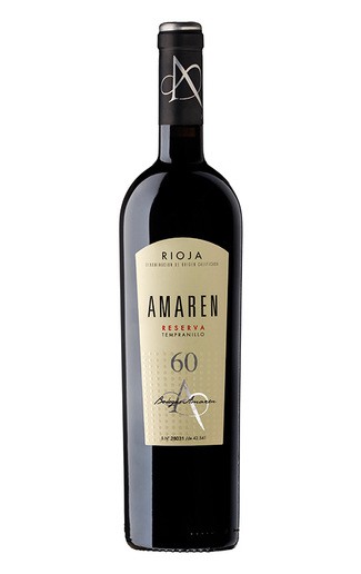 Amaren 60 Tempranillo Reserva 2015