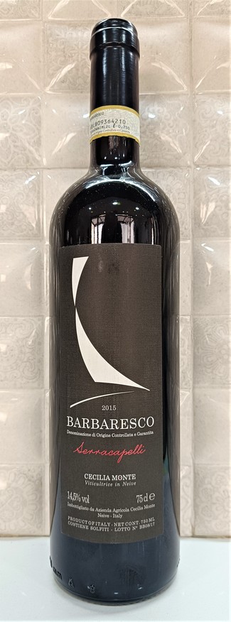 Cecilia Monte Serracapelli Barbaresco 2015