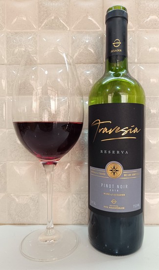 Delicioso Pinot noir ecuatoriano
