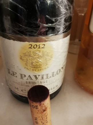 M Chapotier Le Pavillon Ermitage 2012