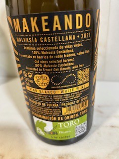 Makeando, Malvasia Castellana 2021