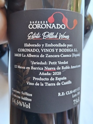 Petit Verdot 2020