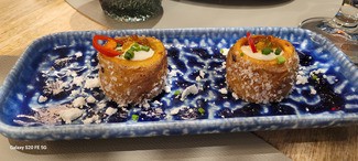 Patatas bravas al estilo Es Portal.