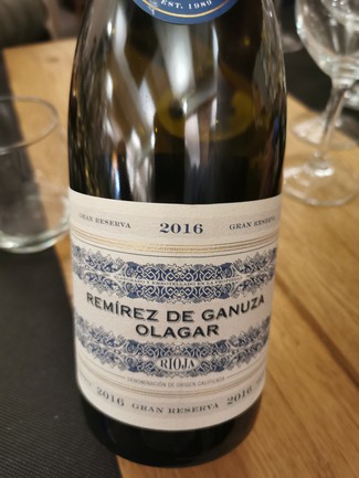 Remírez de Ganuza Olagar Gran Reserva blanco 2016