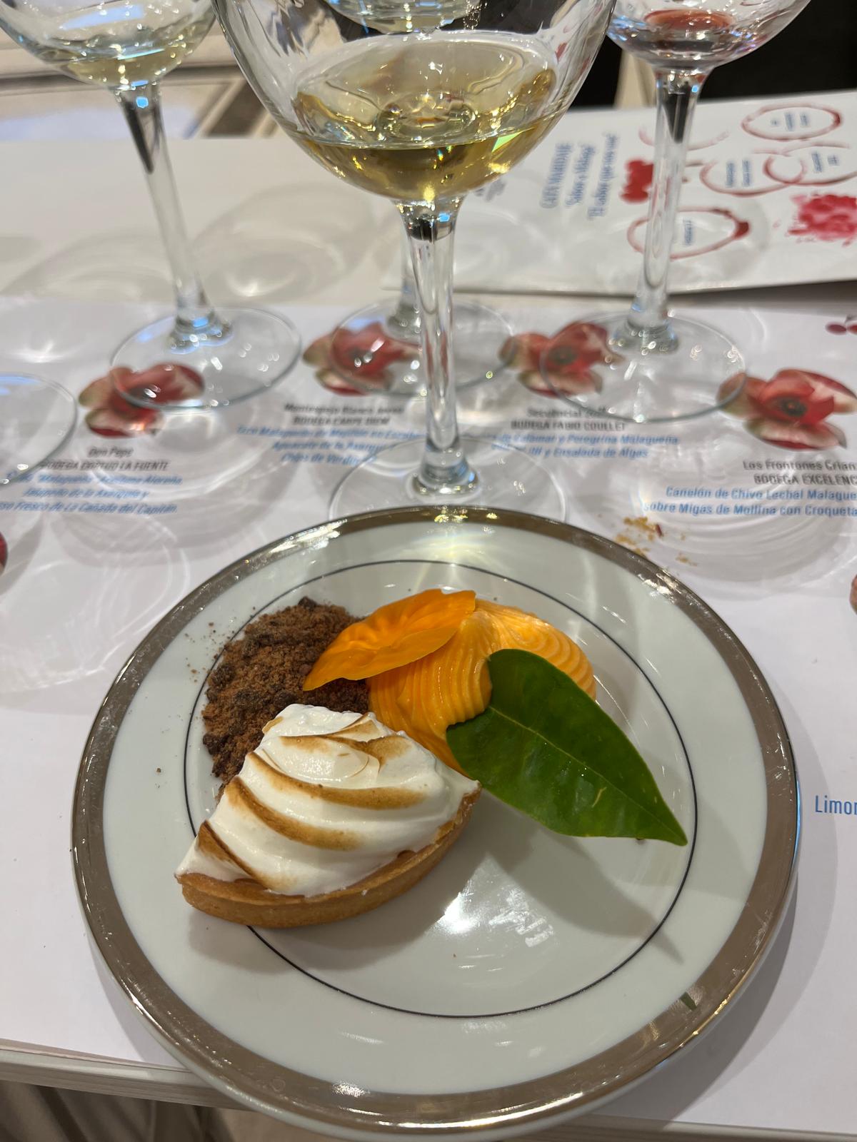 Postre sabor a Málaga